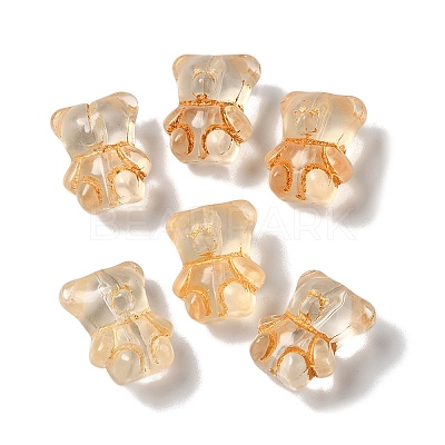 Transparent Lampwork Beads LAMP-P065-06A-06-1