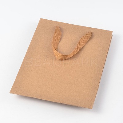 Rectangle Kraft Paper Bags AJEW-L048E-02-1