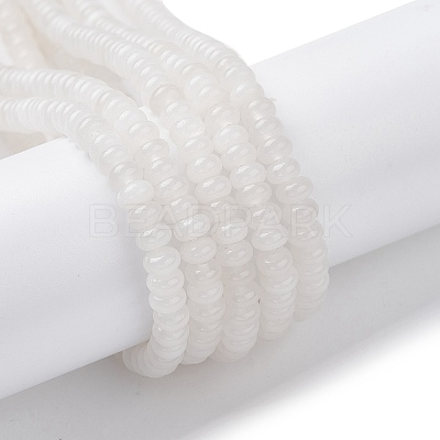 Natural White Jade Beads Strands G-H292-A19-02-1