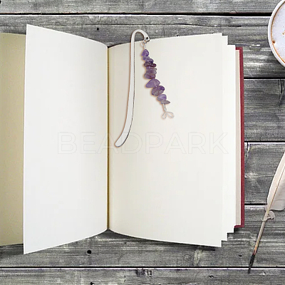 1 Set Alloy Hook Bookmarks AJEW-FH0003-73-1