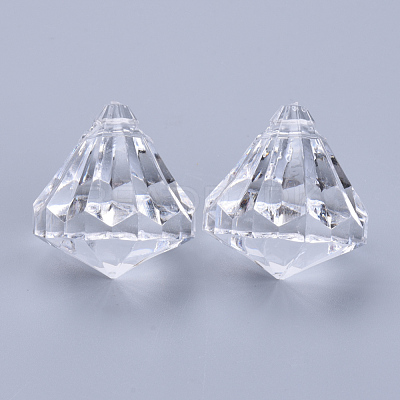 Transparent Acrylic Pendants TACR-Q260-D-V01-1