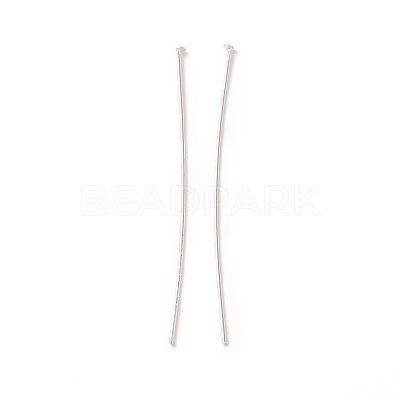 Brass Flat Head Pins KK-WH0058-03D-S-1