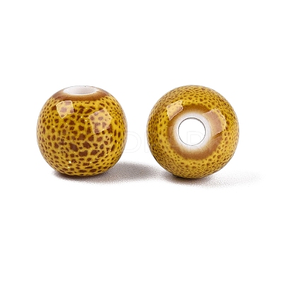 Vintage Handmade Porcelain Beads PORC-Q006-13A-33-1