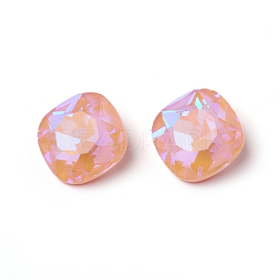 Glass Rhinestone Cabochons X-RGLA-I002-B06-1