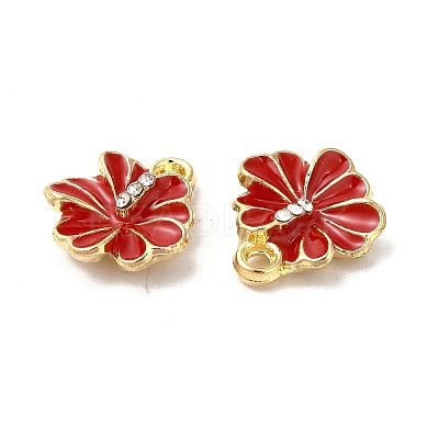 Alloy Enamel Charms ENAM-F144-01-1
