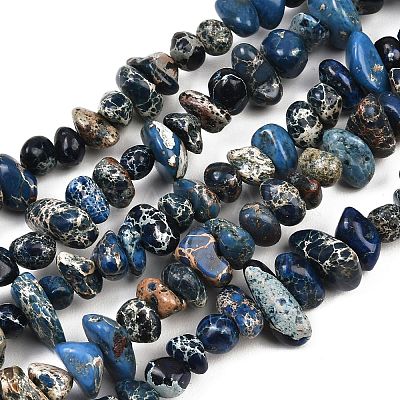 Natural Imperial Jasper Beads Strands G-I123-05B-1