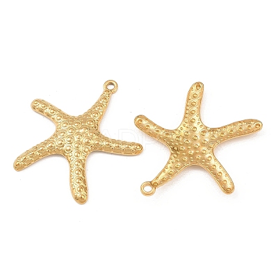 304 Stainless Steel Pendants STAS-P424-01G-1