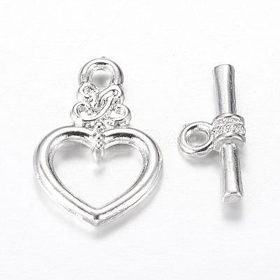 Alloy Toggle Clasps LS-EA9137Y-NFS-1