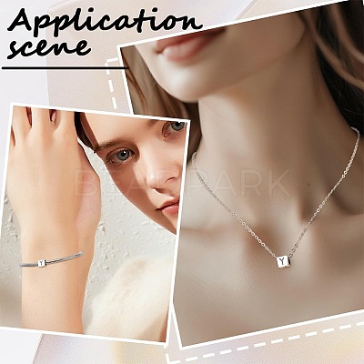 Sterling Silver Beads STER-WH20009-04Y-P-1