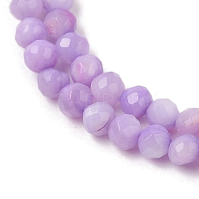 Natural Freshwater Shell Dyed Beads Strands SHEL-R100-12A-01-1