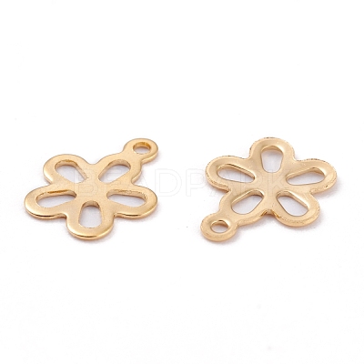 201 Stainless Steel Charms STAS-C017-21G-1