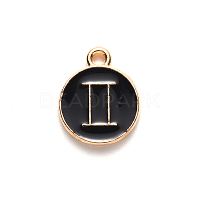 Alloy Enamel Pendants ENAM-S124-01A-08I-1