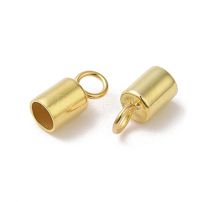 925 Sterling Silver Cord Ends STER-P055-02C-G-1