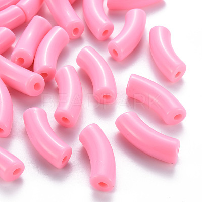 Opaque Acrylic Beads MACR-S372-001B-S004-1