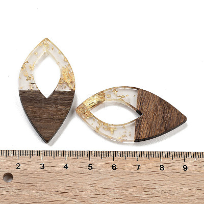 Walnut Wood Pendants FIND-Z050-06H-1