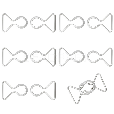 6 Pairs Zinc Alloy Clasps FIND-BC0004-66P-1