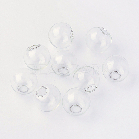 Round Mechanized One Hole Blown Glass Globe Ball Bottles LS-X-BLOW-R001-16mm-1