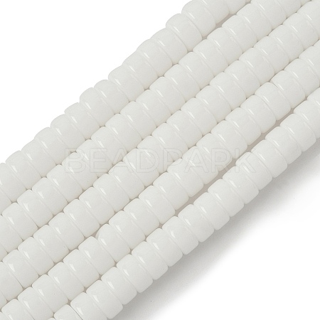 Opaque Glass Beads Strands GLAA-I060-01K-1