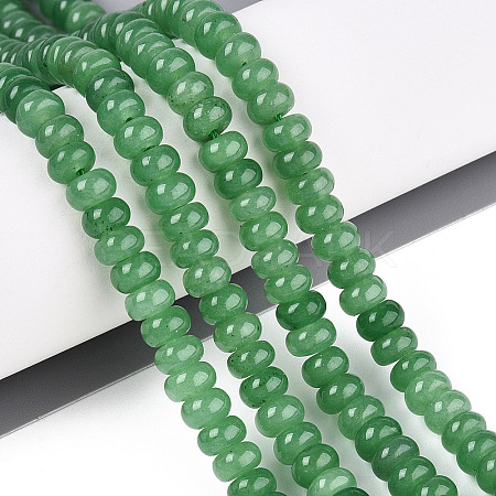 Dyed Natural White Jade Beads Strands G-T139-59A-11-1