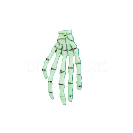 Glow in The Dark Plastic Hand Skeletons LUMI-PW0001-163-1