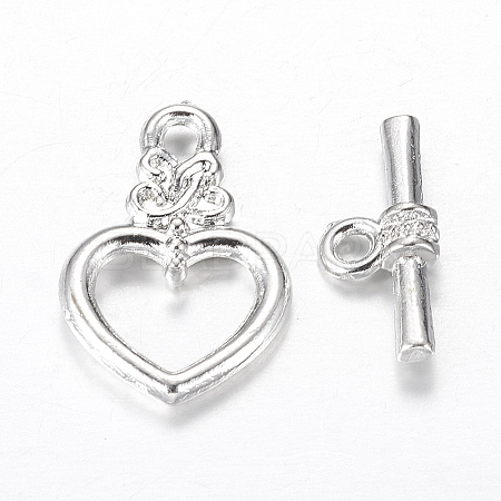 Alloy Toggle Clasps LS-EA9137Y-NFS-1