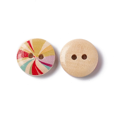 Lovely 2-hole Basic Sewing Button NNA0YW4-1