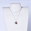 Natural Gemstone Pendants Necklaces NJEW-JN02364-6