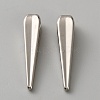 Alloy Cord Ends LS-FIND-WH0366-065P-1