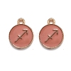 Alloy Enamel Pendants ENAM-S124-01B-11F-1