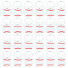 24Pcs Acrylic Pendant Decorations HJEW-ME00023-1