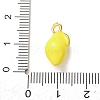 Alloy Enamel Pendants AL-CBA24A7-01G-09-3