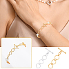 2Pcs 2 Colors 925 Sterling Silver Toggle Clasps STER-GA0001-41-5