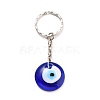 Evil Eye Lampwork Keychain KEYC-JKC00228-01-1