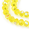 Electroplate Glass Beads Strands EGLA-A044-T3mm-L29-2