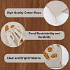 2Pcs Linen Bread Print Pouches AJEW-CP0003-81A-6