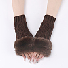 Polyacrylonitrile Fiber Yarn Knitting Fingerless Gloves COHT-PW0001-15E-4