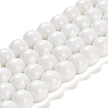 Painted Glass Bead Strands LS-DGLA-S071-12mm-01-1