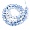 Anti-Tarnish Electroplate Glass Beads Strands EGLA-T021-10mm-15-09-2