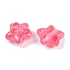 Transparent Spray Paint Glass Beads GLAA-H035-02-3
