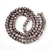 Baking Paint Glass Beads Strands DGLA-N003-8mm-A05-2