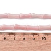Natural Pink Opal Beads Strands G-L624-G06-12x5mm-5