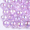Transparent Plastic Beads OACR-S026-8mm-13-1