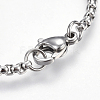 304 Stainless Steel Box chain Necklaces NJEW-F242-13P-B-3