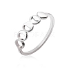 Non-Tarnish 304 Stainless Steel Finger Ring PW-WG27535-01-1