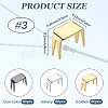 240Pcs 3 Colors Clothing Accessories KK-CY0001-16A-2