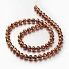 Electroplate Non-magnetic Synthetic Hematite Bead Strands G-F300-31A-2