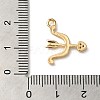 Brass Micro Pave Cubic Zirconia Pendants KK-F865-14G-3