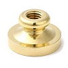 Golden Plated Wax Seal Brass Stamp Head AJEW-C031-01E-3