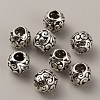 Tibetan Style Alloy European Beads FIND-TAC0002-065B-02-2