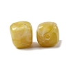 Opaque Acrylic Beads X-OACR-D320-01E-2